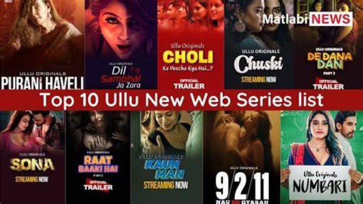 2025 Ullu Web Series: The Future of Indian Digital Entertainment
